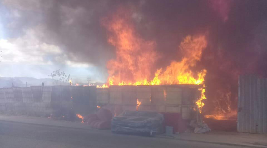 Se incendia carpintería en San Agustín Yatareni | El Imparcial de Oaxaca