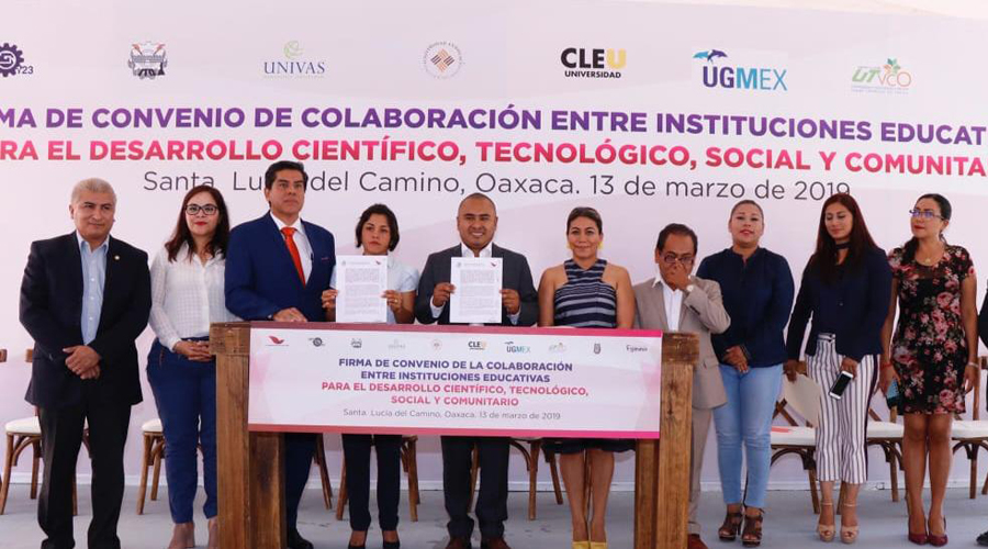 Celebra Santa Lucía convenios con instituciones educativas | El Imparcial de Oaxaca
