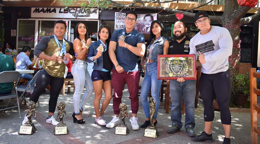 Resaltan oaxaqueños en competencias de físicoconstructivismo