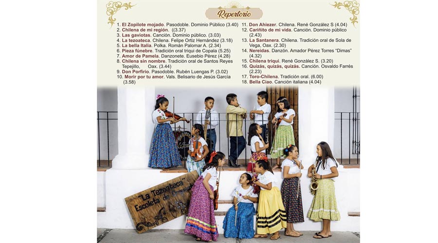 Orquesta La Tezoateca  presentará su disco