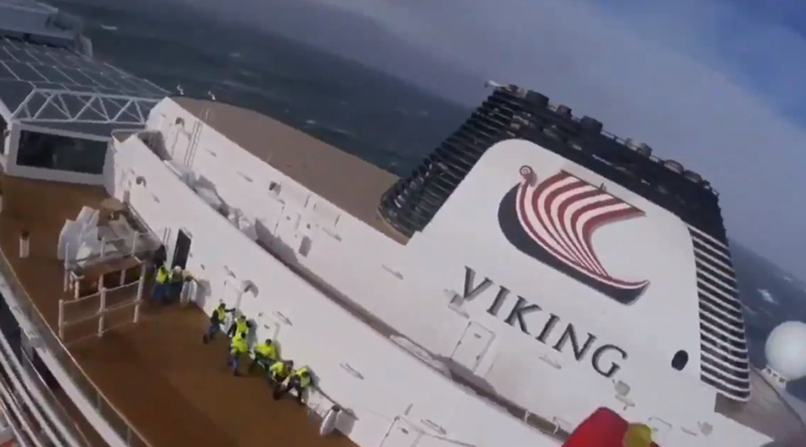 Revelan imágenes del rescate aéreo de los pasajeros del crucero en Noruega | El Imparcial de Oaxaca