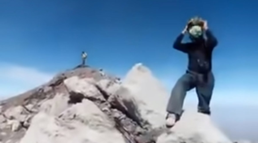 Video: Identifican a jóvenes que subieron al cráter del Popocatépetl | El Imparcial de Oaxaca