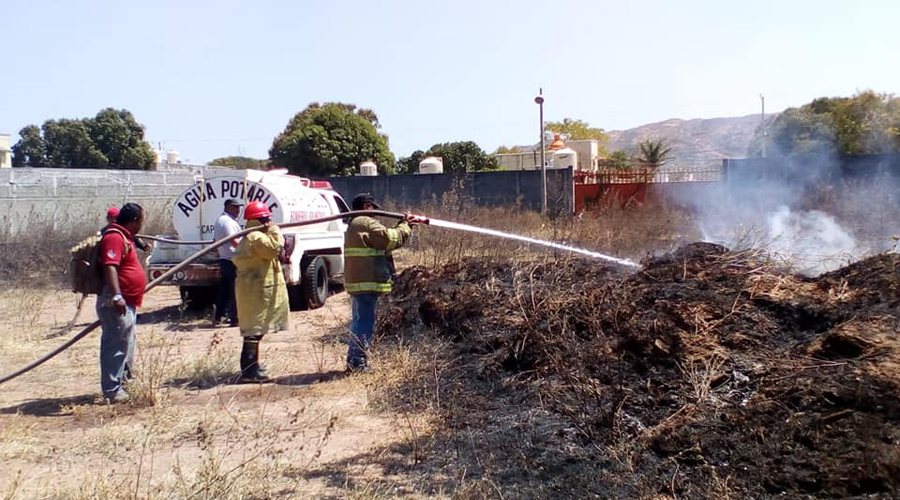 Se propagan incendios forestales en Salina Cruz, Oaxaca