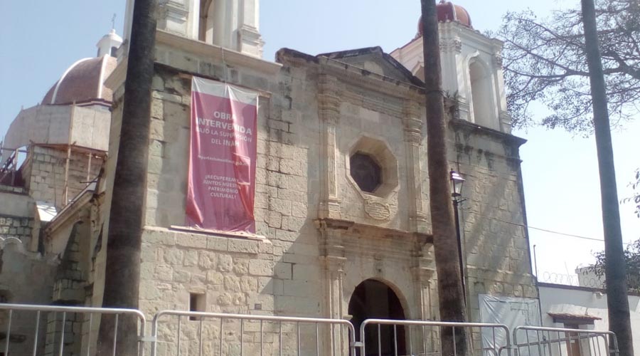 Templos católicos de Oaxaca siguen  cerrados al  culto religioso