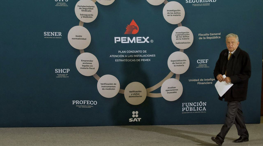 Presidencia informa sobre convenios de inversión en Pemex | El Imparcial de Oaxaca