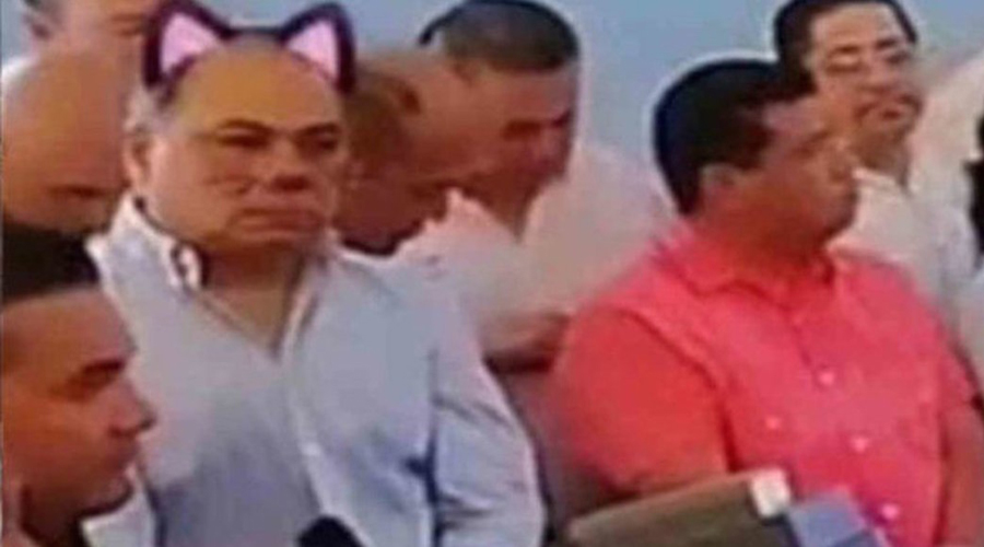 Por error ponen filtro de gatito a gobernador de Guerrero | El Imparcial de Oaxaca