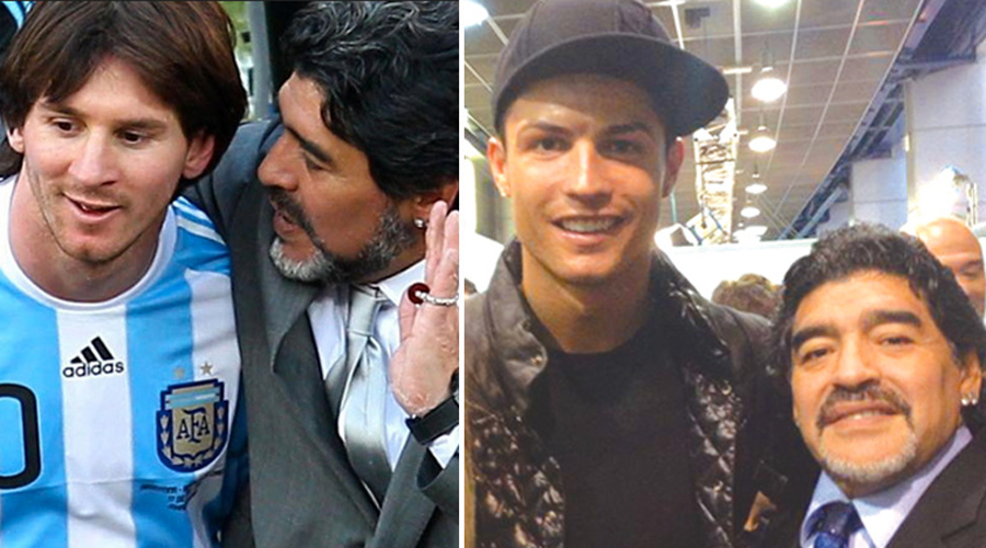 “Los argentinos estamos orgullosos de Messi, pero Ronaldo es un pura potencia, es un brujo”: Maradona | El Imparcial de Oaxaca