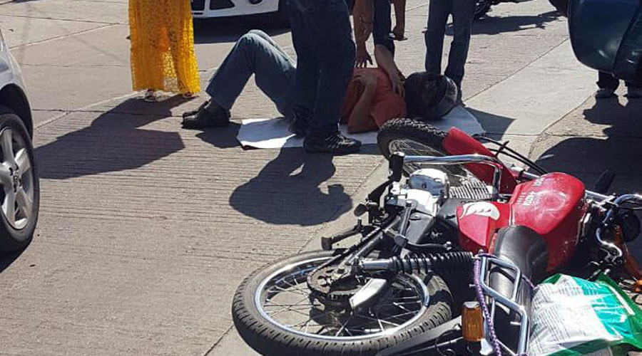 Embiste a un hombre en moto en la colonia Reforma, Oaxaca | El Imparcial de Oaxaca