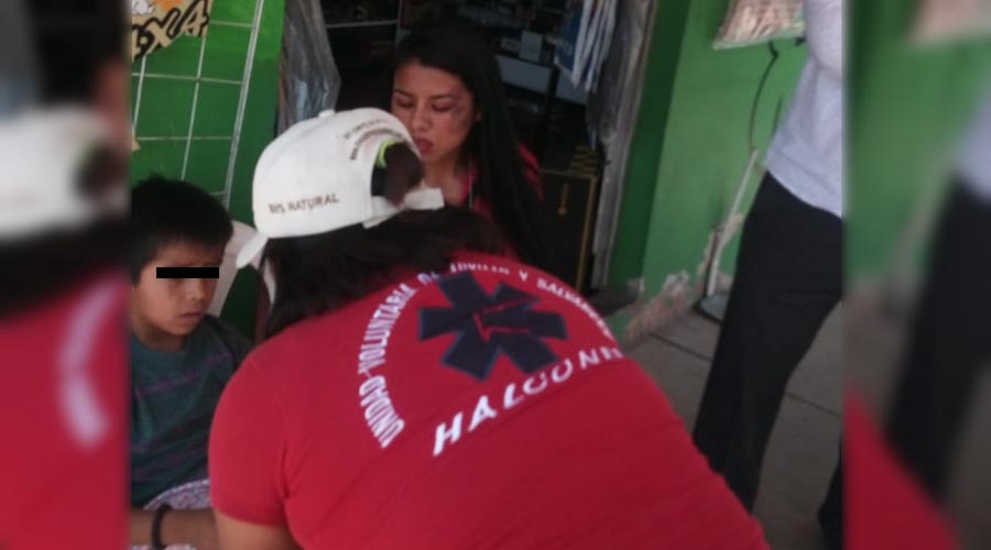 Taxista atropella a madre e hijo en Avenida Ferrocarril