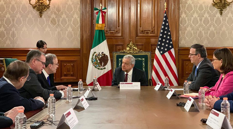 Se reúne López Obrador con representantes de Estados Unidos | El Imparcial de Oaxaca