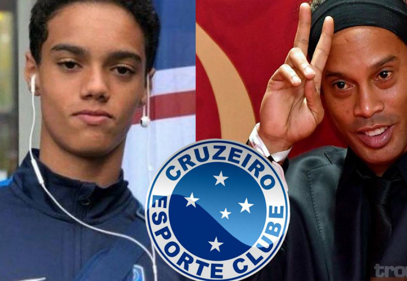 Con tan solo 14 años, hijo de Ronaldinho firma su primer contrato | El Imparcial de Oaxaca