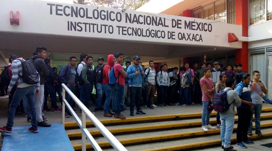 Se mantiene protesta en el Instituto Tecnológico de Oaxaca | El Imparcial de Oaxaca
