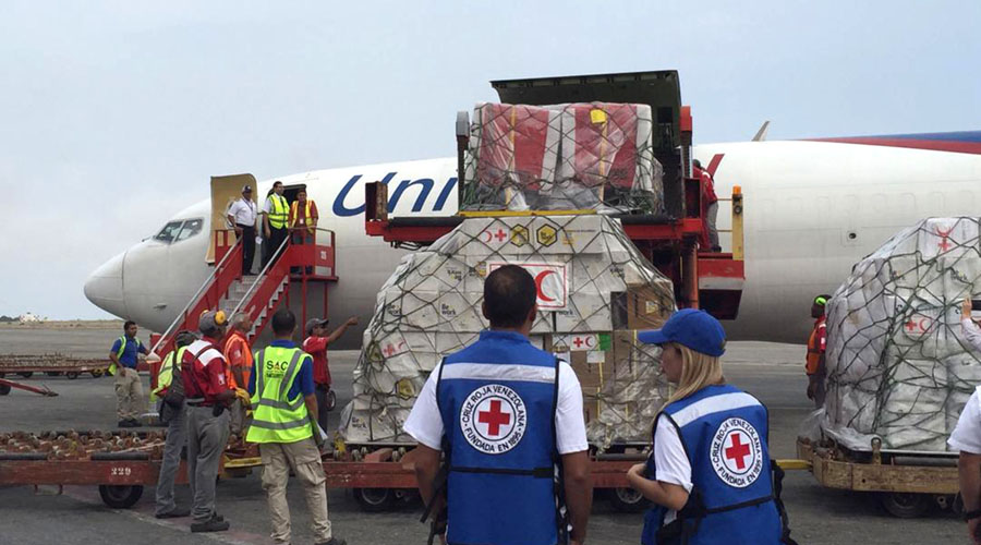 Llega ayuda humanitaria de la Cruz Roja a Venezuela | El Imparcial de Oaxaca