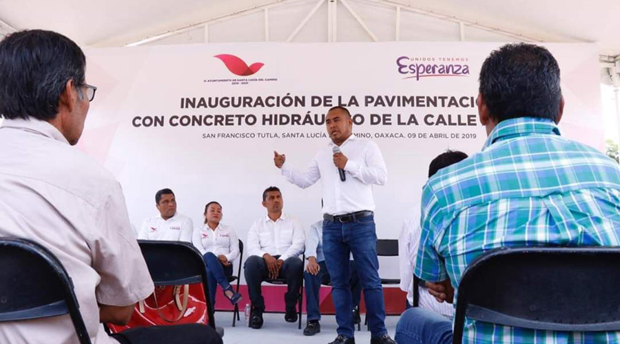 A 100 días de su administración, Dante Montaño busca bienestar de Santa Lucía | El Imparcial de Oaxaca