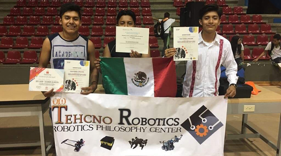 Jóvenes mixtecos  logran reto en  Robótica en Colombia | El Imparcial de Oaxaca