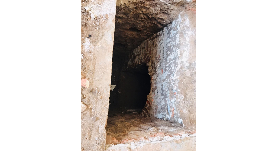 Encuentran túnel durante trabajos realizados en el palacio de Juchitán