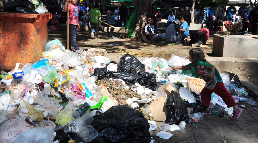 Lanzan llamado por problema de la basura en Oaxaca | El Imparcial de Oaxaca