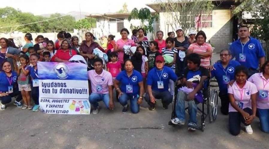 Llevan esperanza a  sectores vulnerables  de la región Mixteca