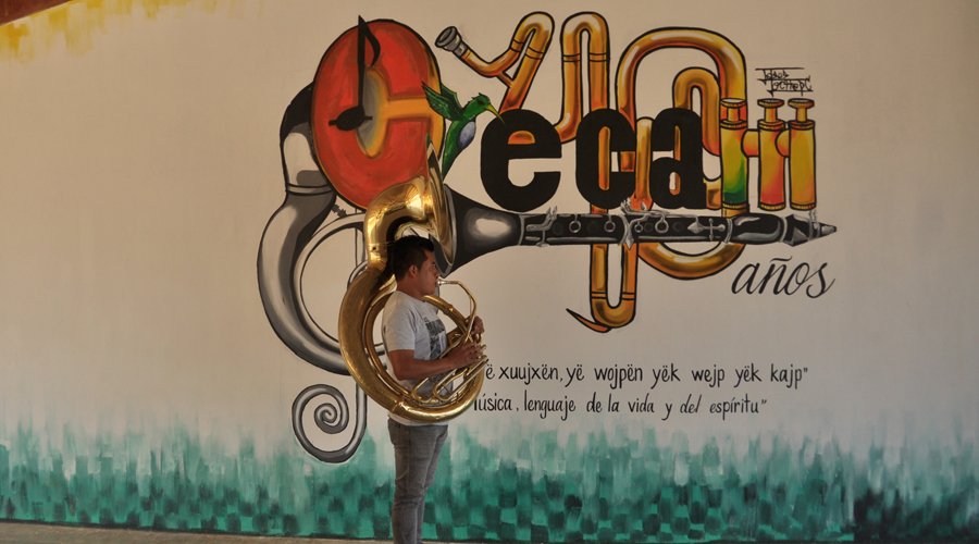 Lo que toca el viento, las bandas de música en Oaxaca