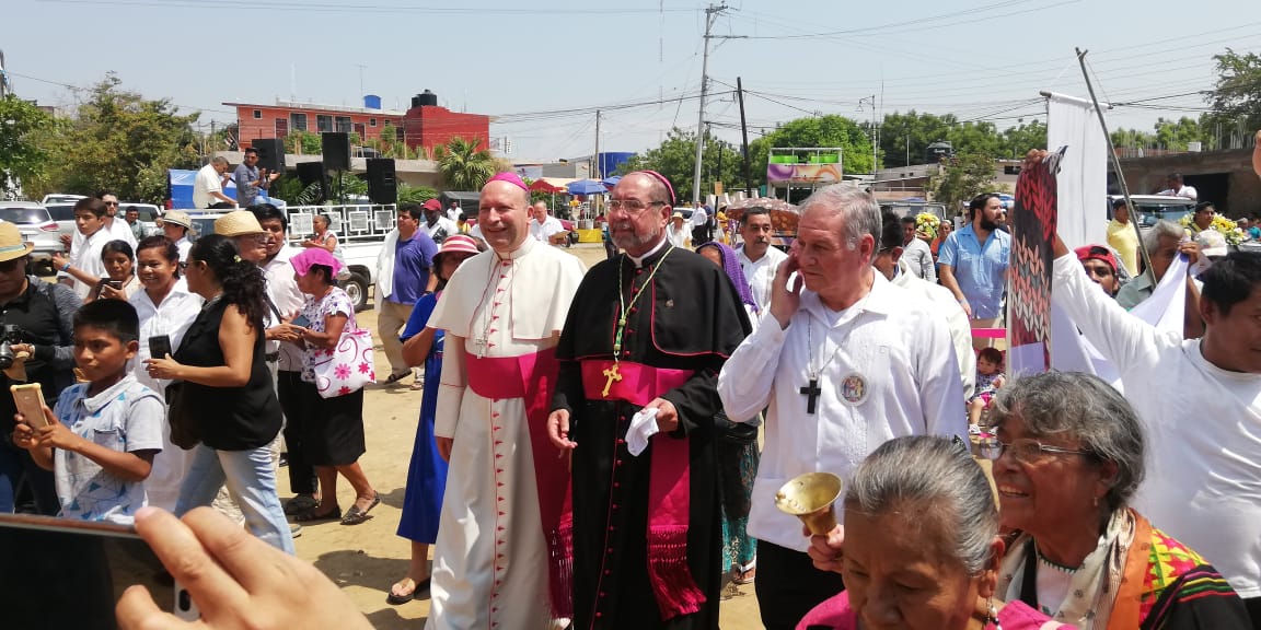 Dan bienvenida en Puerto Escondido a nuevo obispo de la Costa | El Imparcial de Oaxaca