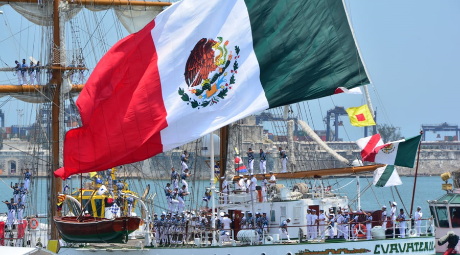 Zarpa el buque Cuauhtémoc, para dar inicio Crucero de Instrucción Europa del Norte 2019
