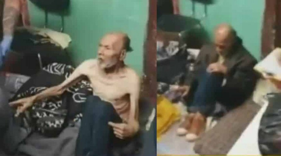Rescatan a pareja de abuelitos que se encontraban encerrados y desnutridos