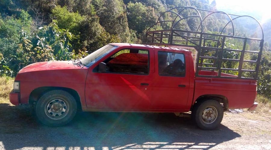Recuperan camioneta con reporte de robo en los Mixes | El Imparcial de Oaxaca