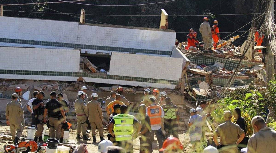 Desplome de edificios ilegales deja 20 muertos en Río de Janeiro | El Imparcial de Oaxaca