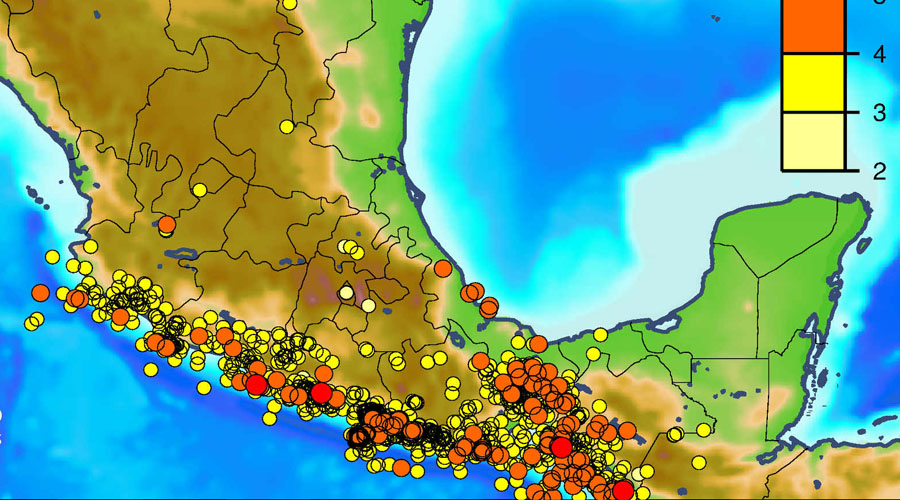 Oaxaca registra el mayor número de sismos en el país | El Imparcial de Oaxaca