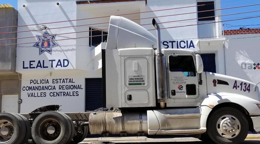 Recuperan tractocamión robado en Miahuatlán | El Imparcial de Oaxaca