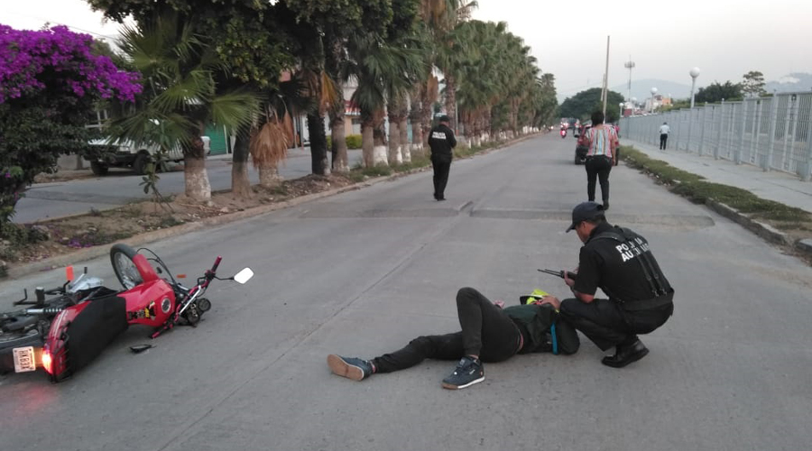 Derrapa joven en carretera rumbo a El Rosario | El Imparcial de Oaxaca