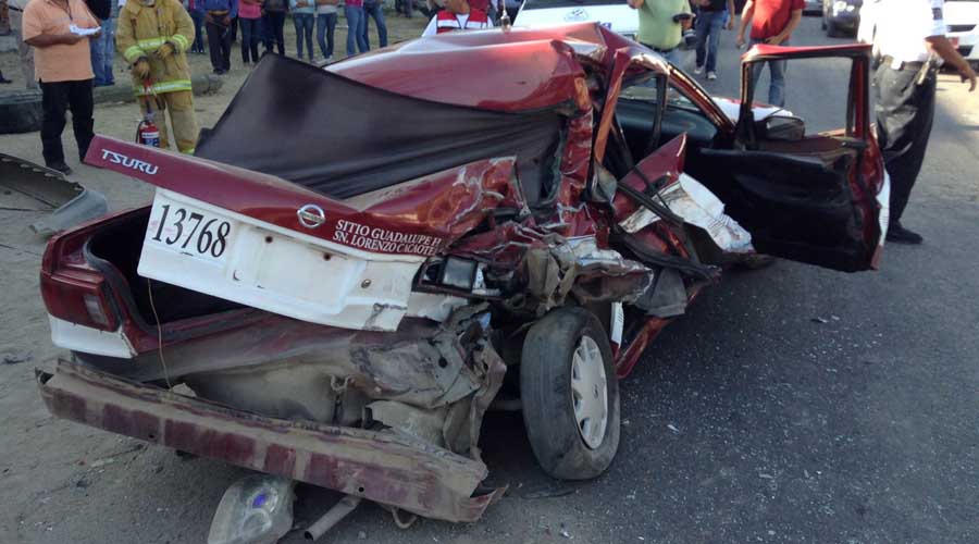 De enero a marzo protagoniza transporte público 158 accidentes en Oaxaca | El Imparcial de Oaxaca