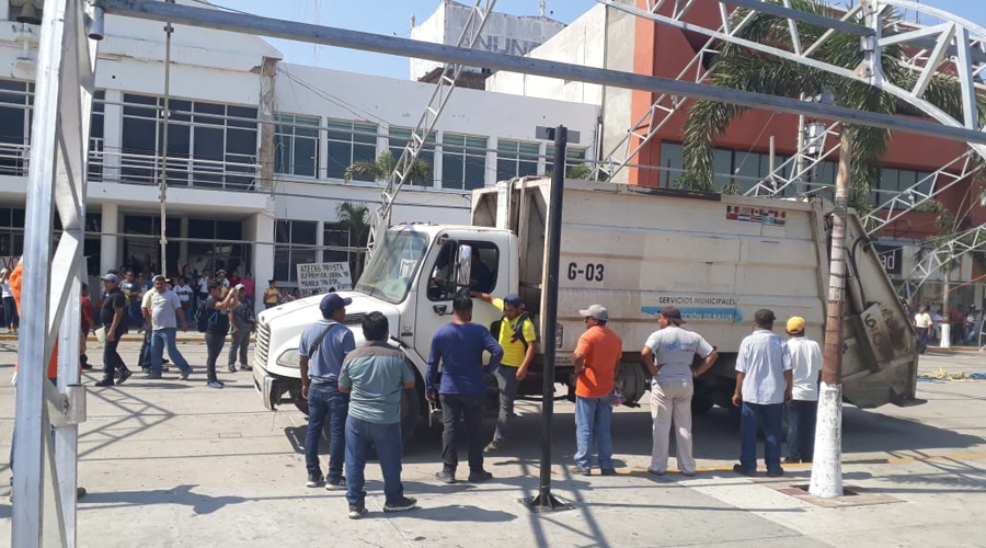 Buscan desestabilizar  al gobierno municipal de Salina Cruz