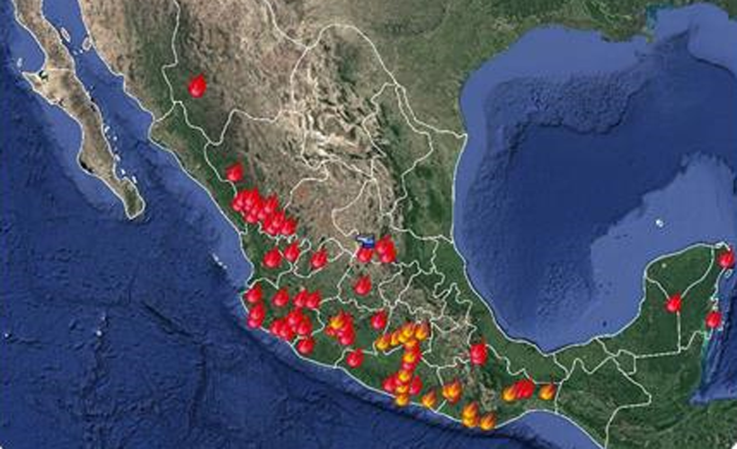 Revertir daños de incendios tomará 10 años; van 5 mil en México | El Imparcial de Oaxaca