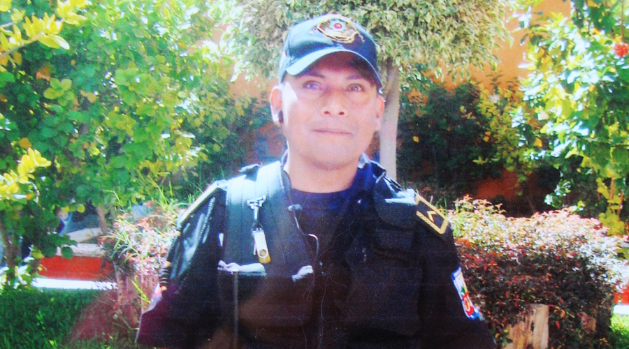 Dan último adiós a policía de Huajuapan de León, Oaxaca