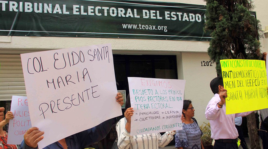 Habitantes de Atzompa piden votar y ser votados | El Imparcial de Oaxaca