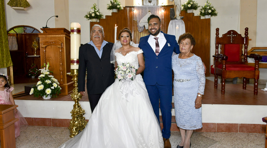 Liliana y José Luis se unieron en matrimonio