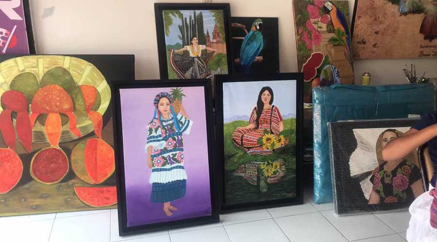 Laura Rivera lleva  la cultura mixteca  a Coatzacoalcos, Veracruz