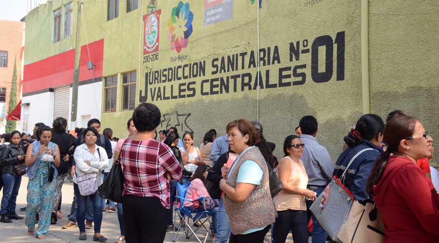 Realizan paro parcial en 180 centros de salud de la Jurisdicción Sanitaria 1 | El Imparcial de Oaxaca