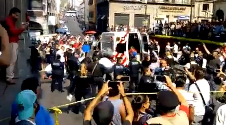 Video: Se registra balacera en pleno zócalo de Cuernavaca