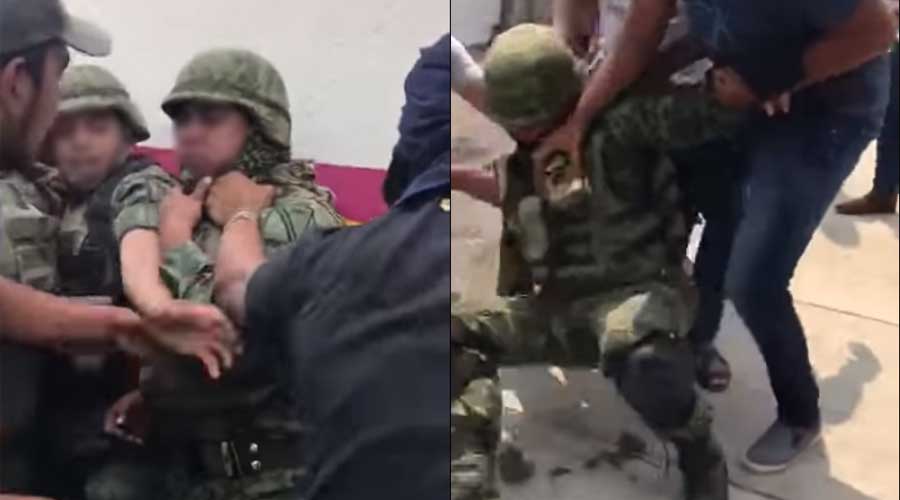 Video: Desarman y retienen a militares en Michoacán | El Imparcial de Oaxaca