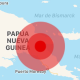 Sismo de 7.5 en Nueva Guinea activa alerta de tsunami