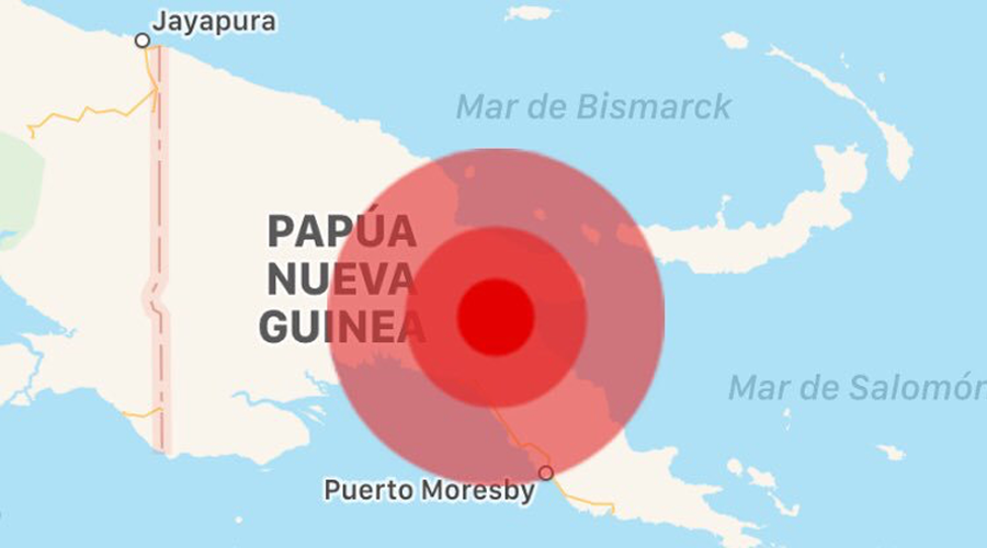 Sismo de 7.5 en Nueva Guinea activa alerta de tsunami | El Imparcial de Oaxaca