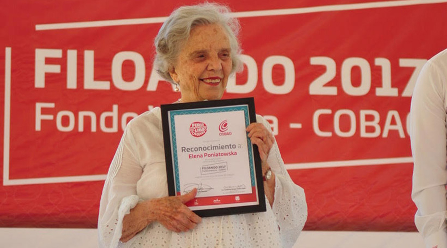 Filtran pago millonario a Elena Poniatowska para su fundación | El Imparcial de Oaxaca
