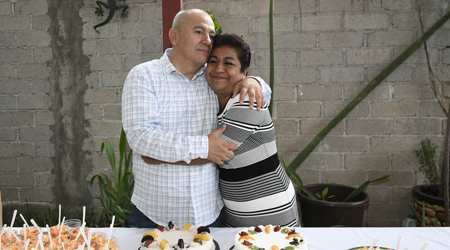 Fernanda y Diego celebraron sus 20 años de matrimonio