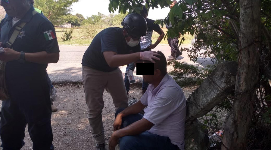 Herido tras violento asalto en Juchitán