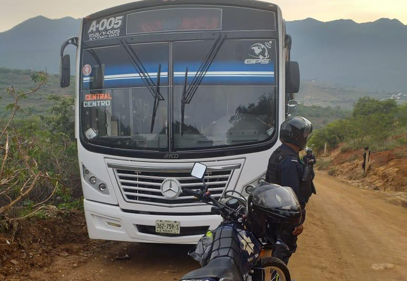 Recuperan camión en la agencia Guadalupe Victoria | El Imparcial de Oaxaca