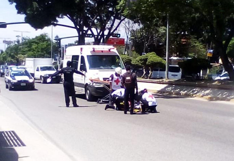 Derrapa motociclista en avenida Oaxaca | El Imparcial de Oaxaca