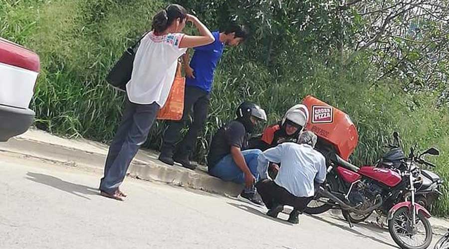 Taxista atropella a motociclista en Xoxocotlán | El Imparcial de Oaxaca