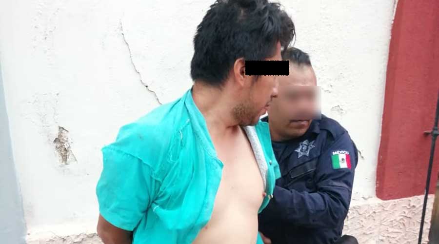 Detienen a un presunto ladrón en la calle Guerrero | El Imparcial de Oaxaca